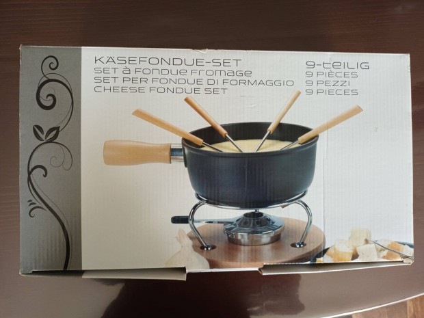 Sajtfondue szett