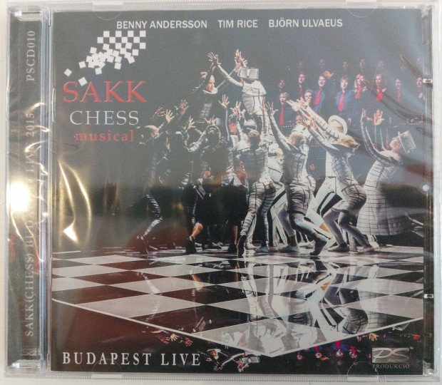 Sakk Chess musical Budapest Live CD elad