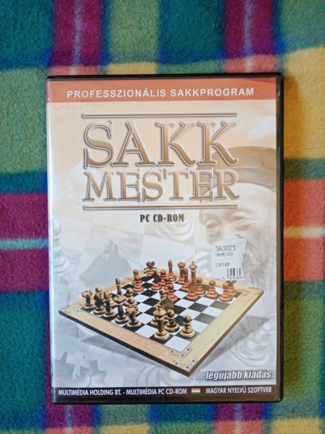 Sakk mester (Chess 98) Magyar nyelv PC CD-ROM Jtk Sakkprogram