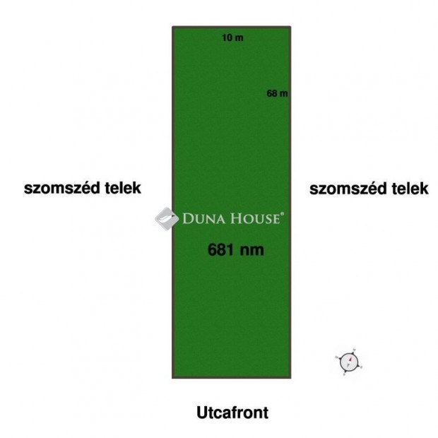 Salg�tarj�ni elad� 681 nm-es telek