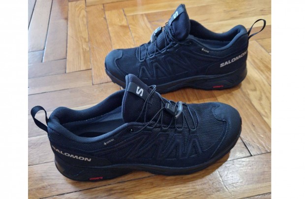 Salomon X Ward Leather Gtx férfi túracipő (EUR 44 2/3, USA 10.5)