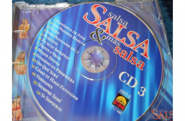 Salsa zenei CD 3