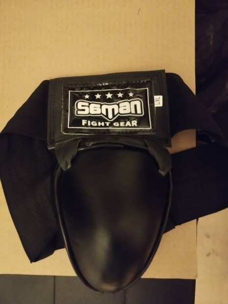 Saman fém betétes szuszpenzor, lágyékvédő