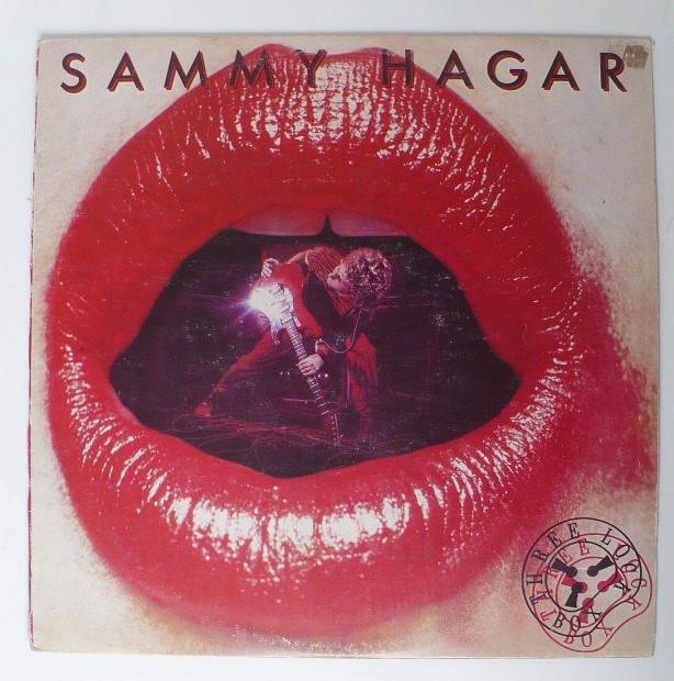 Sammy Hagar (Van Halen): Three Lock Box (EX állapotú LP)