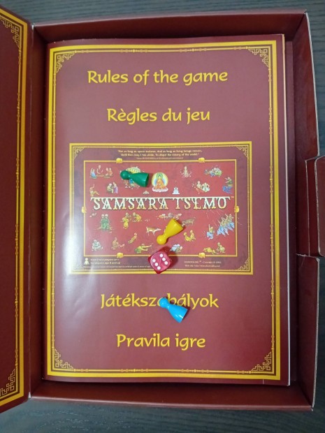 Samsara Tsemo társasjáték 