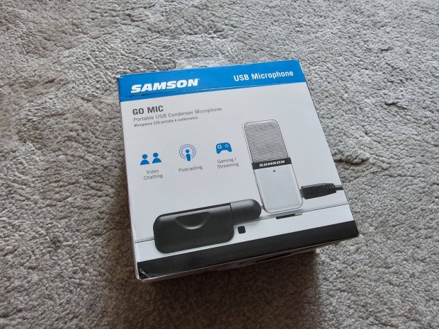 Samson Go Mic - USB mikrofon kapcsolhat gmb vagy kardioid