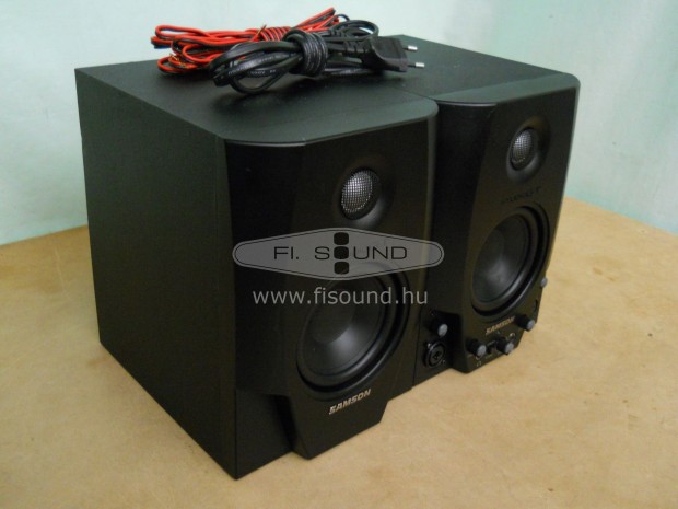 Samson Studio GT ,40W,aktív 2.0-s ,2 utas hangfal pár gumiperemes