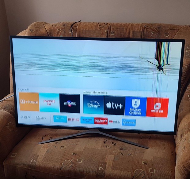 Samsung 108cm smart led tv szlltssal!!