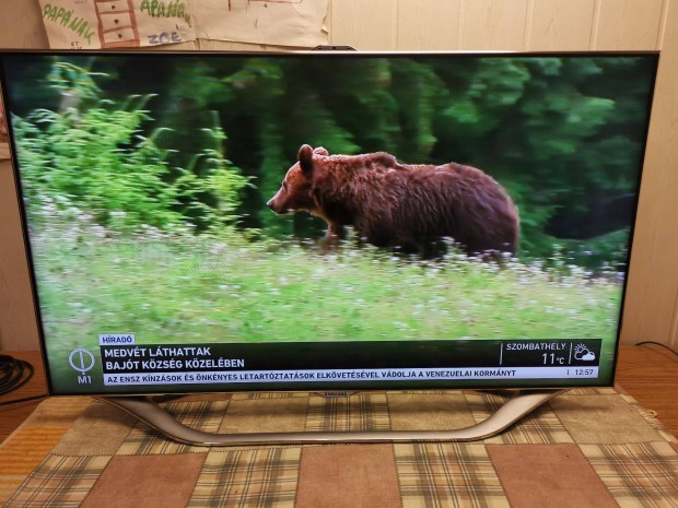 Samsung 117cm, Full HD, 800Hz, 3D, Smart Led Tv. Kis hibval