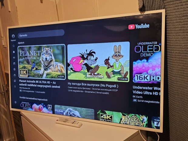 Samsung 124cm 4K Smart Okos tv. 