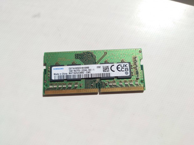Samsung 16GB DDR4 3200MHz M471A2G43BB2-Cwe