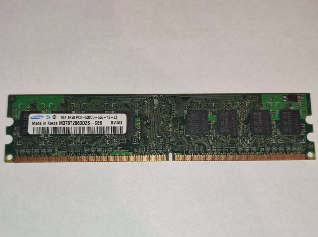 Samsung 1GB 1x1GB DDR2-667 PC2-5300U memria