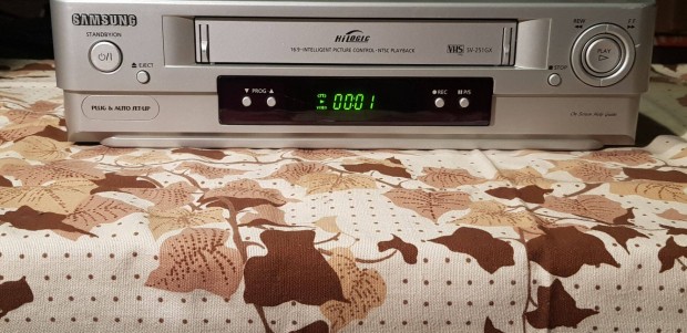 Samsung 251 gx vide magn felvev VHS hifi stereo