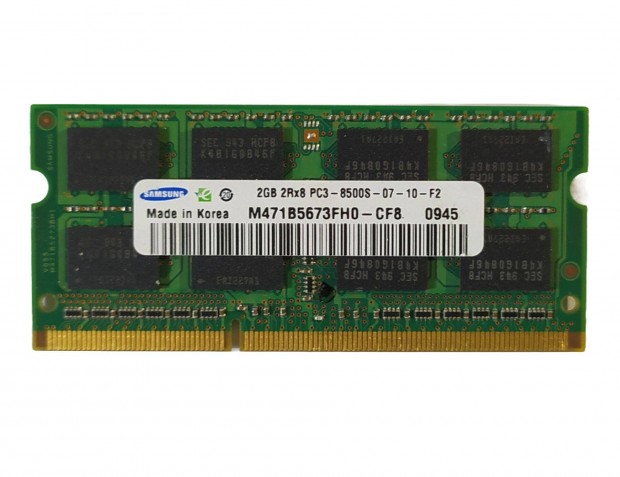 Samsung 2GB DDR3 1066MHz laptop / notebook memria