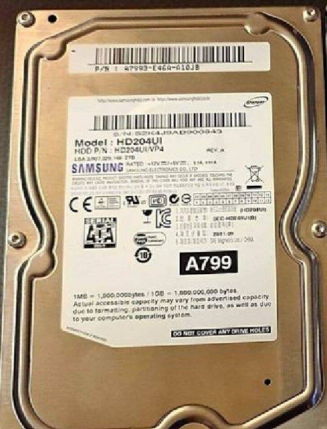 Samsung 2TB HDD