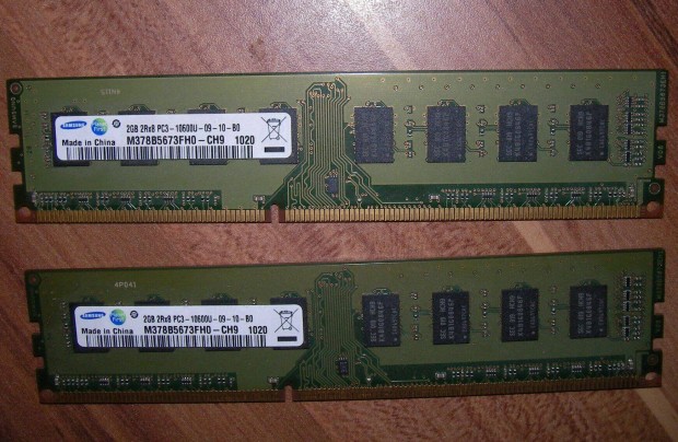 Samsung 2x2 Gb DDR3 1333 MHz