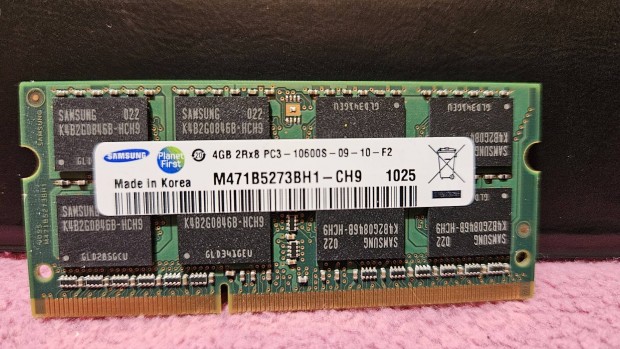 Samsung 2x4 GB laptop memria