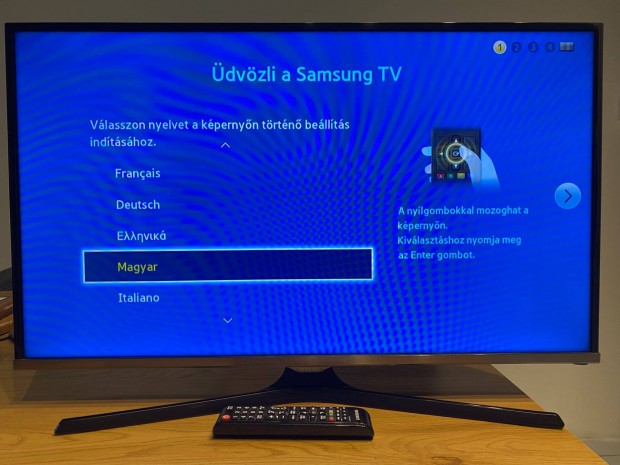 Samsung 32" Fullhd LED TV (UE32J5100AW) Elad