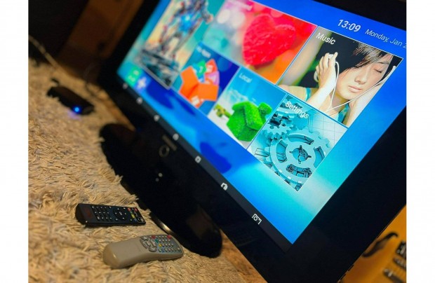 Samsung 37" 94cm 16:9 TV televzi + 4K Android Smart box