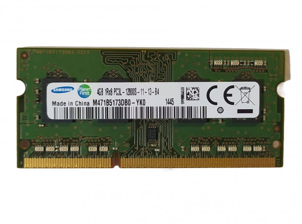 Samsung 4GB DDR3 1600MHz laptop / notebook memria