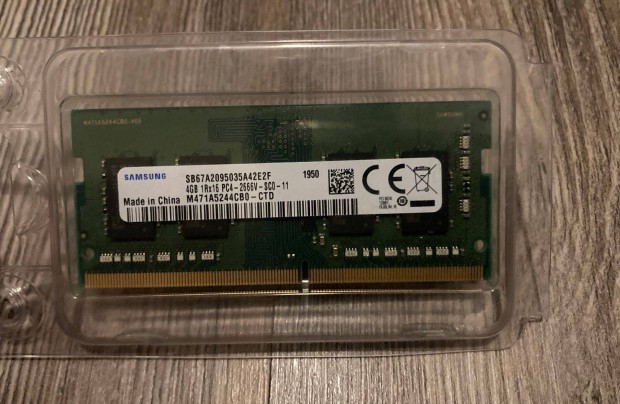 Samsung 4GB notebook/laptop so-dimm DDR4 RAM