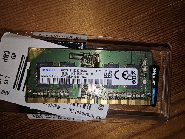 Samsung 4gb Sodimm memria 