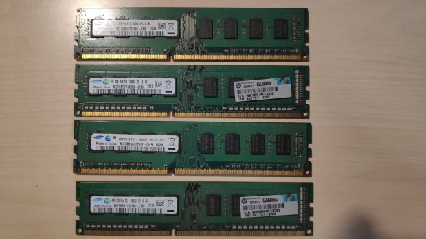 Samsung 4x2Gb DDR3 1333Mhz memria