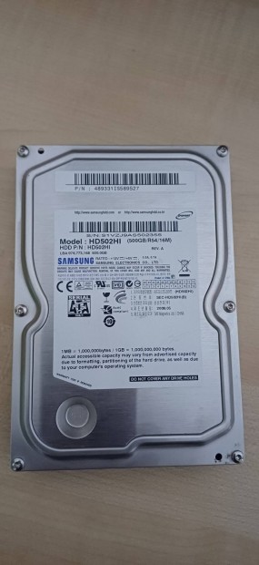 Samsung 500 Gb sata hdd