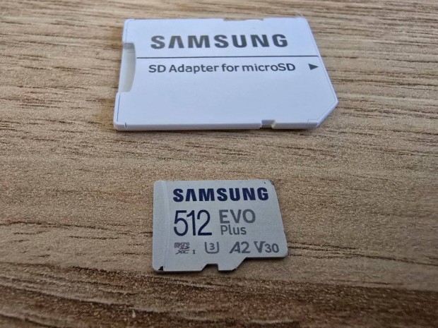 Samsung 512GB Evo Plus U3 microsd