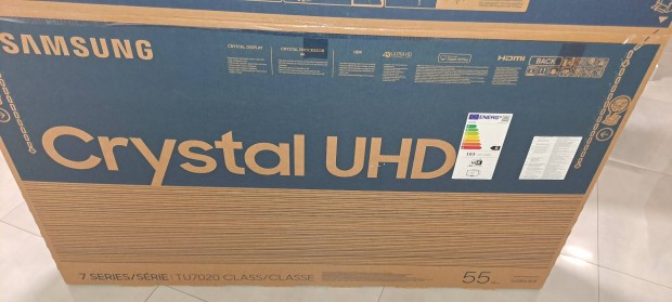 Samsung 55" Crystal UHD 4K smart tv elad!