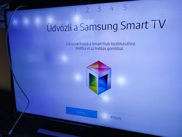Samsung 55" smart led tv hibs, rossz