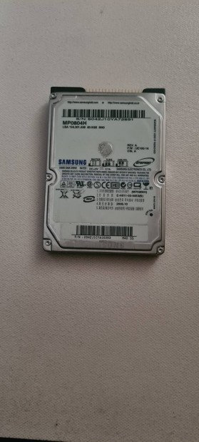 Samsung 80gb IDE/PATA 2.5" HDD winchester