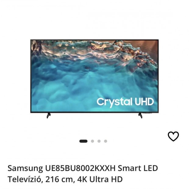 Samsung 85" 216cm 4k tv