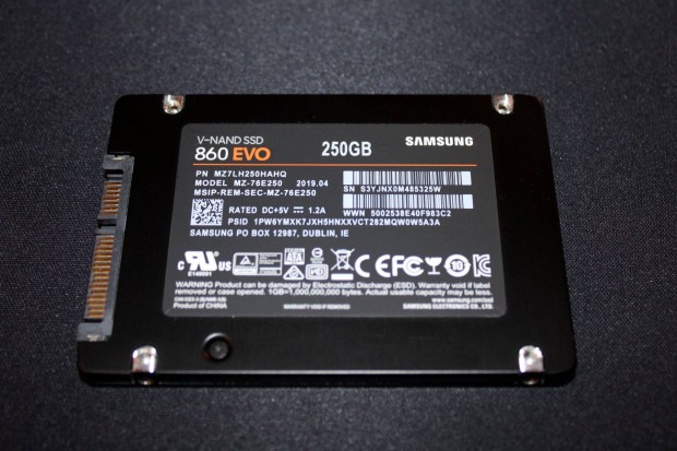 Samsung 860 Evo 250GB SATA SSD