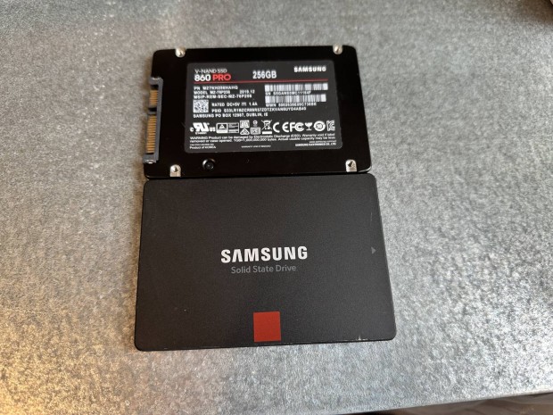 Samsung 860 Pro 256gb ssd