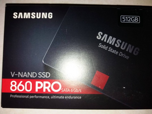 Samsung 860 Pro 2.5 512GB SATA3 SSD