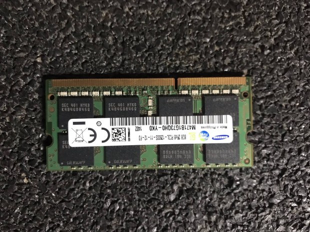 Samsung 8GB DDR3L 1600MHz laptop memria 