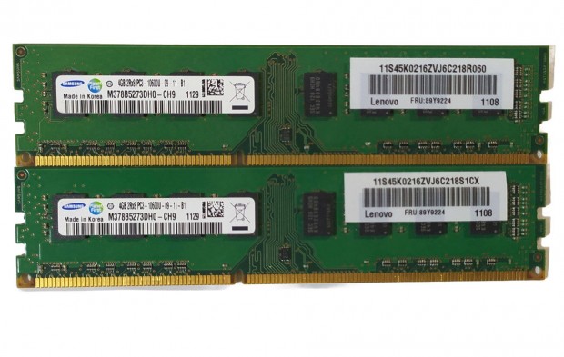 Samsung 8GB (2x4GB) DDR3 1333MHz cl9 memria