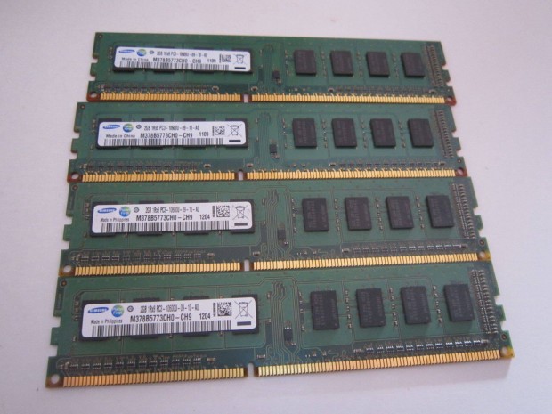 Samsung 8GB (4x2) PC DDR3 RAM 1333MHz Hdmezvsrhely / Easybox 1480