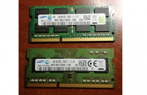 Samsung 8GB / 2x4GB / DDR3 / 1600 MHz RAM memria elad prban
