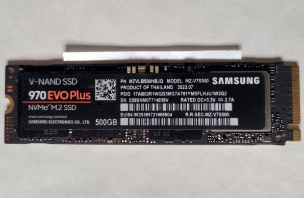 Samsung 970 Evo Plus SSD 500GB