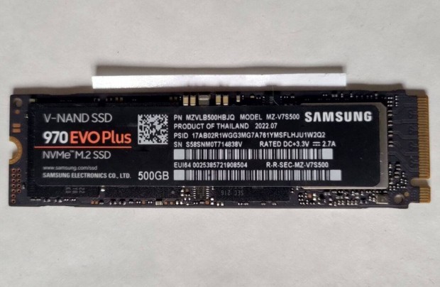 Samsung 970 Evo Plus SSD 500GB