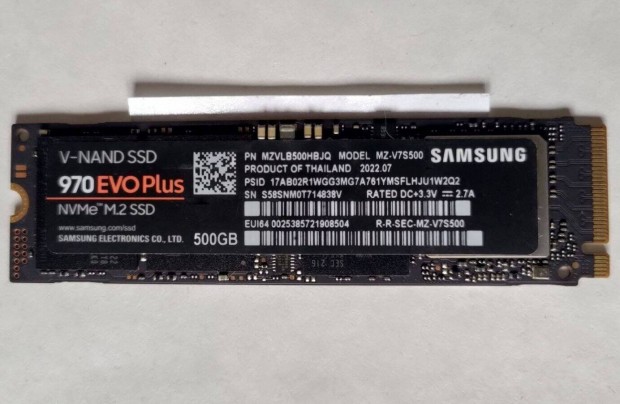 Samsung 970 Evo Plus SSD 500GB