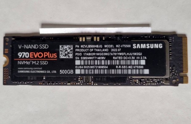 Samsung 970 Evo Plus SSD 500GB