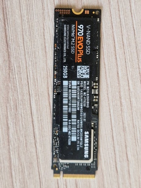 Samsung 970 Evo Plusz 250 Gb