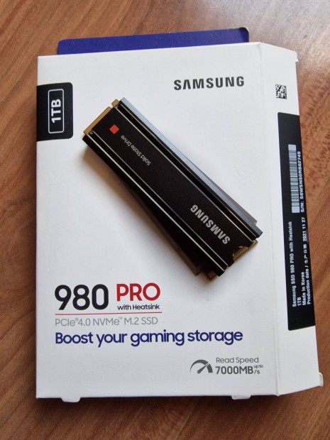 Samsung 980 Pro 1TB M.2 SSD Sony PS5-hz htbordval