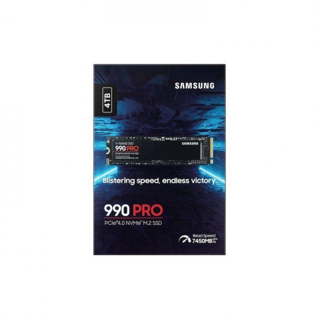 Samsung 990 Pro Nvme M.2 SSD 4TB MZ-V9P4T0BW