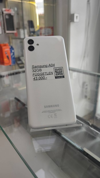 Samsung A04 - 32GB - Krtyafggetlen + Hydroflia