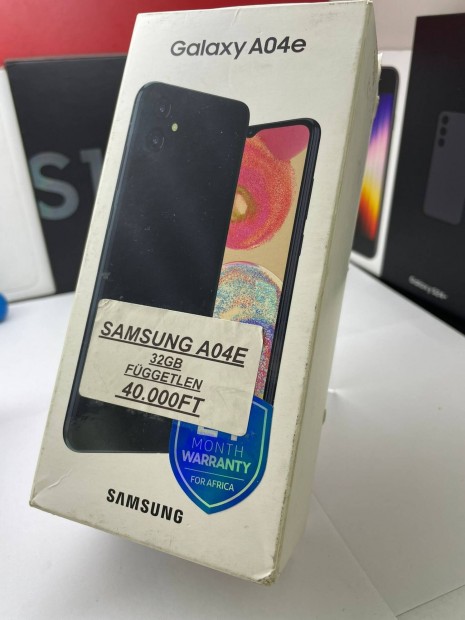 Samsung A04e 32GB Fuggetlen Akci 
