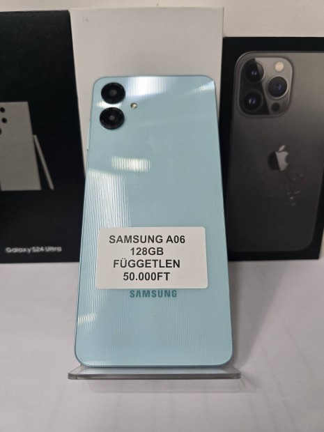 Samsung A06, 128GB, fggetlen 